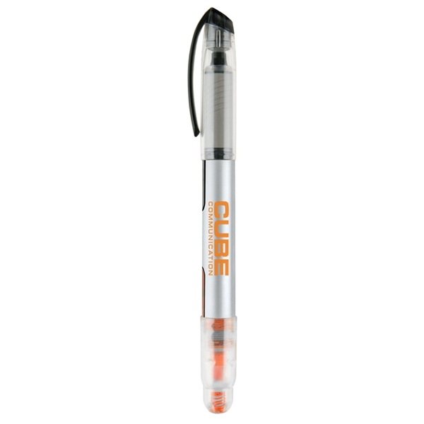 2-in-1 Plastic Rollerball Pen with Highlighter... from ASI 31517 Admart Products / Admart Line