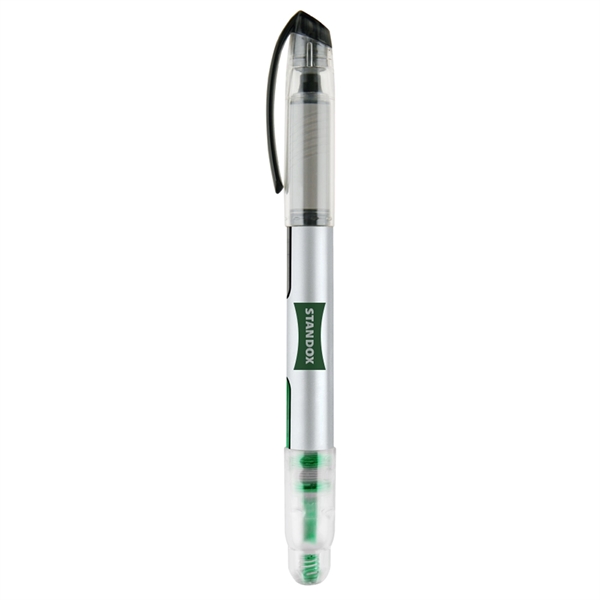 2-in-1 Plastic Rollerball Pen with Highlighter... from ASI 31517 Admart Products / Admart Line