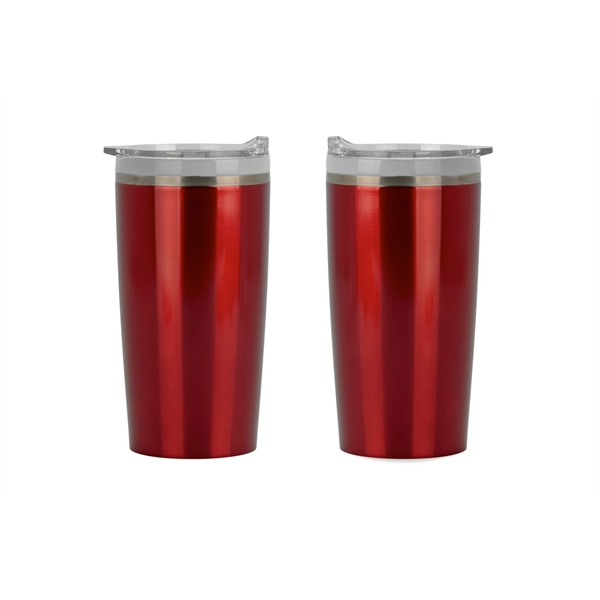 GoJo Travel Tumbler, 20oz Stainless Steel, Double-wall, thermal tumbler with vacuum... from ASI 52475 Xpres LLC