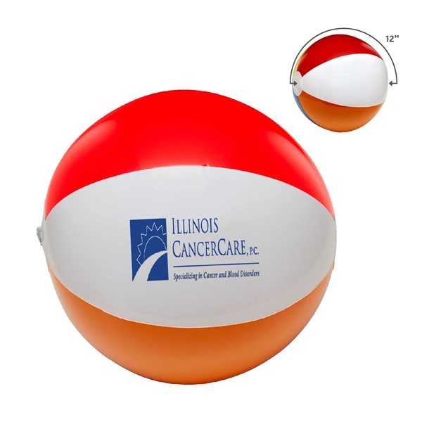 12" PVC beach ball.... from ASI 63549 Jornik Manufacturing Corp