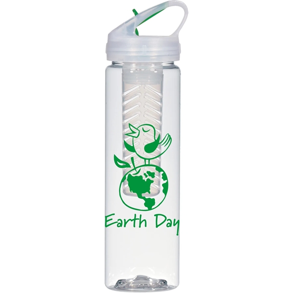 25 oz. clear bottle with a fruit infusion basket.... from ASI 80060 VisionUSA