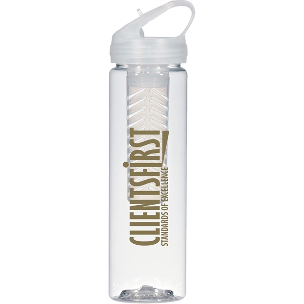 25 oz. clear bottle with a fruit infusion basket.... from ASI 80060 VisionUSA