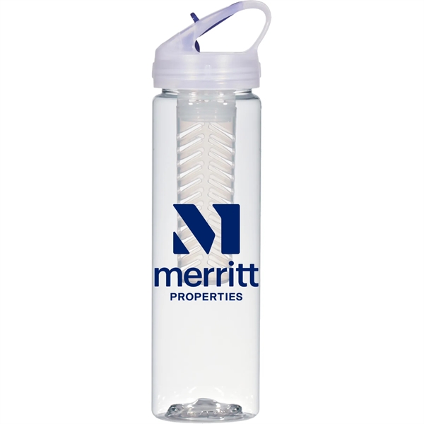 25 oz. clear bottle with a fruit infusion basket.... from ASI 80060 VisionUSA