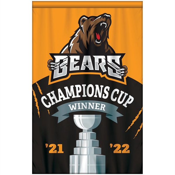 Full Color, Full Custom Sports Championship Banner Single Sided Straight Cut... from ASI 80228 Quinn