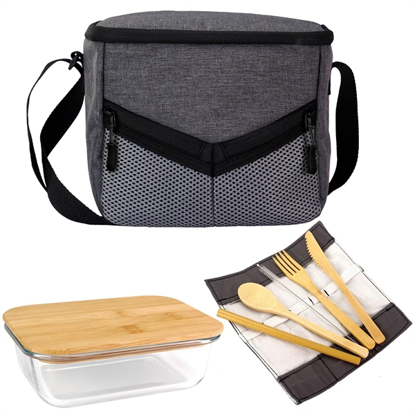 Victory Lunch Cooler Bamboo Set... from ASI 30208 A P Specialties / AP Specialties