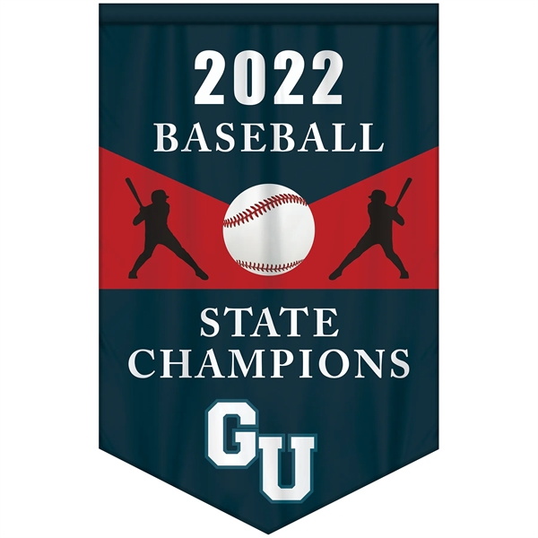 Full Color, Full Custom Sports Championship Banner Double Sided V-Cut... from ASI 80228 Quinn