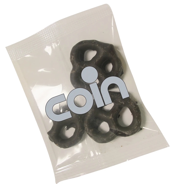 1/2oz. Milk Chocolate Mini Pretzels Snack Pack.... from ASI 44900 NC Custom (CI/Lanco)