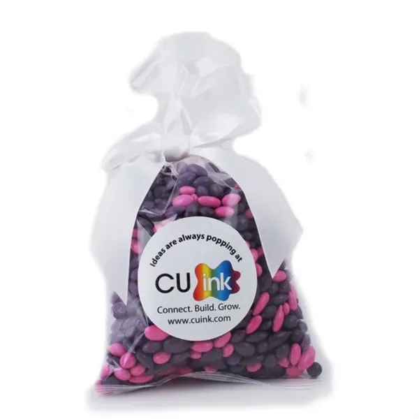 Chocolate Sunflower Seeds in Stand Up Mug Drop Bag with Bow... from ASI 44900 NC Custom (CI/Lanco) / Lanco