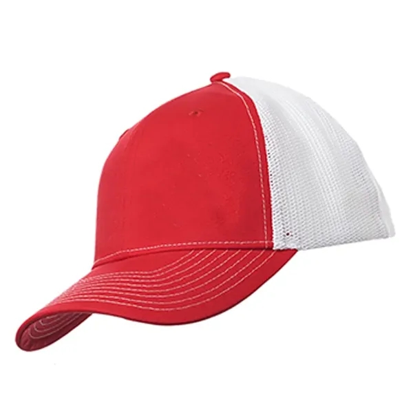 6 panel structured breathable cap with adjustable snapback closure with embroidery... from ASI 37218 Athena Promo (tm)