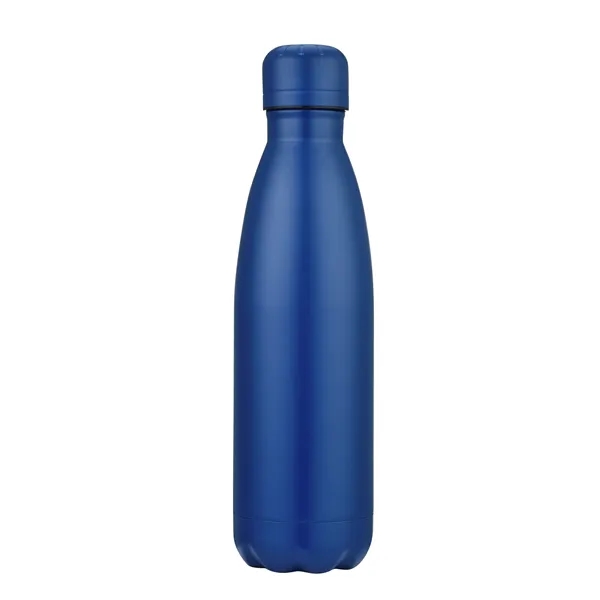 10" x 2.7" 17-ounce capacity stainless steel soda bottle-shaped insulated sports... from ASI 36558 Aprons, Etc.