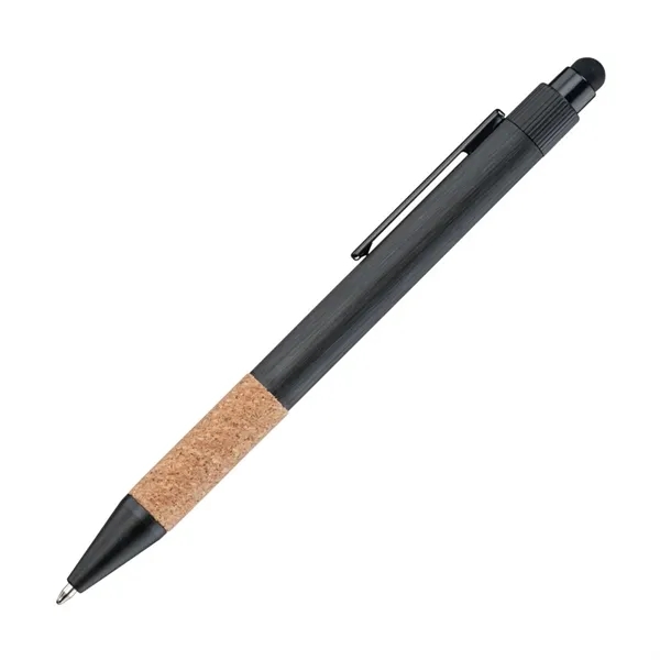 The Manuel Recycled Aluminium Pen w/Cork Grip is your go-to eco-friendly... from ASI 84592 St Regis Group