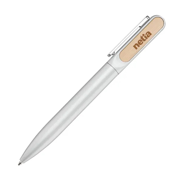 The Hayden Aluminum twist-action Ball Pen features an aluminum barrel, metal... from ASI 84592 St Regis Group