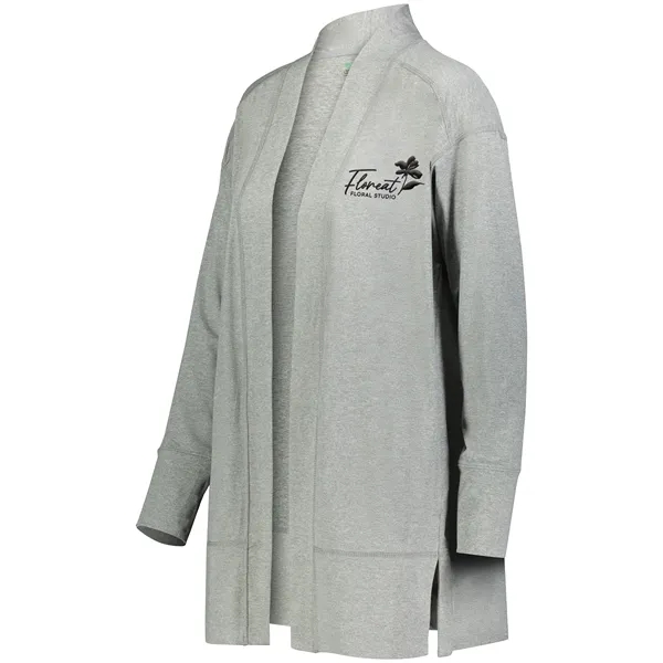 Ladies Ventura Cardigan with moisture-wicking properties and recycled polyester.... from ASI 37461 Augusta Sportswear / Holloway Sportswear