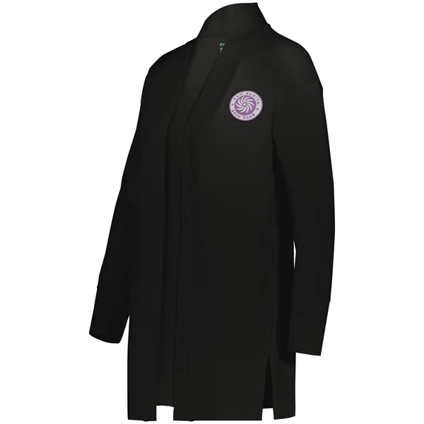 Ladies Ventura Cardigan with moisture-wicking properties and recycled polyester.... from ASI 37461 Augusta Sportswear / Holloway Sportswear