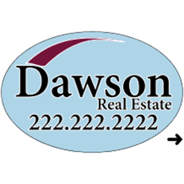 2" x 3" oval-shaped labels on roll.... from ASI 89910 Stouse, LLC