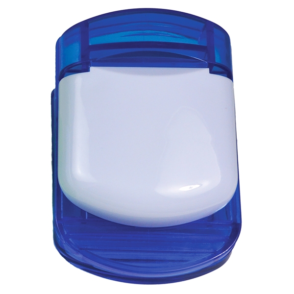 Translucent magnet clips with pen holder.... from ASI 57956 Graphco line