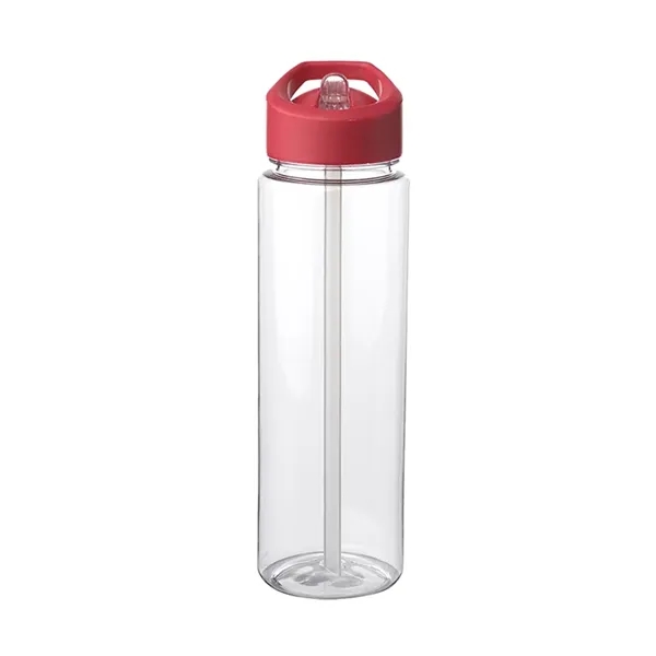 Plastic bottle with sip straw and carrying handle with 24 oz.... from ASI 37218 Athena Promo (tm)