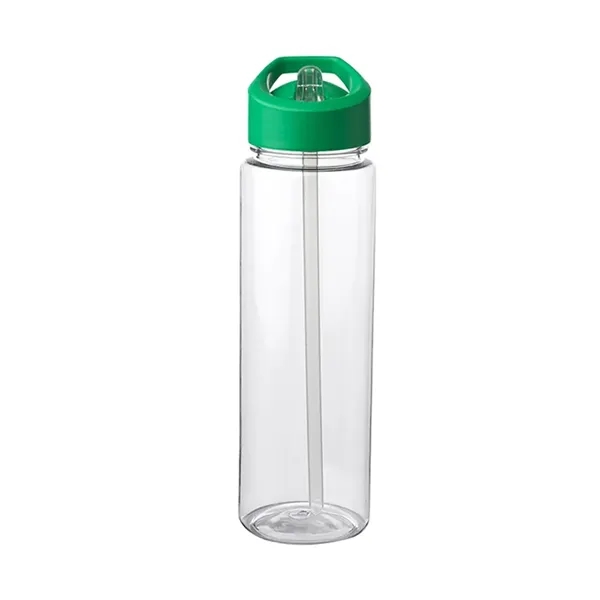 Plastic bottle with sip straw and carrying handle with 24 oz.... from ASI 37218 Athena Promo (tm)