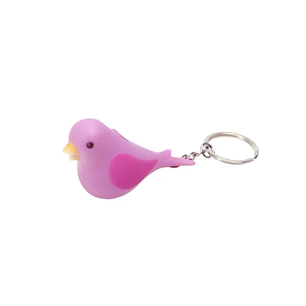 Plastic chirping bird LED light keychain... from ASI 31517 Admart Products / Admart Line