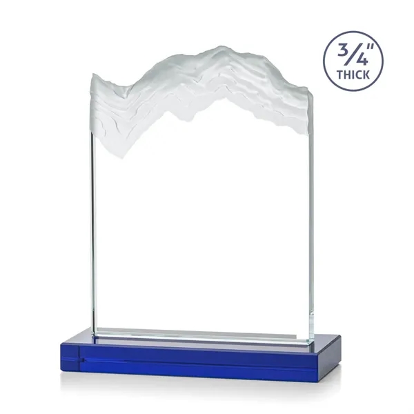 The stunning Kilimanjaro VividPrint™ award features deep carved and frosted peaks... from ASI 84592 St Regis Group / St Regis