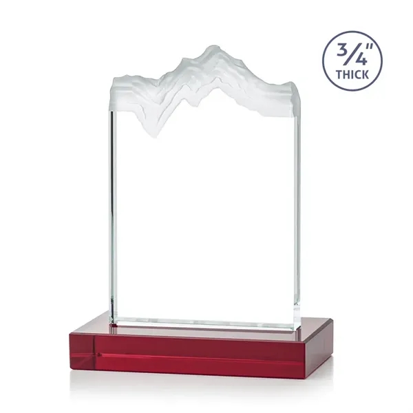 The stunning Kilimanjaro VividPrint™ award features deep carved and frosted peaks... from ASI 84592 St Regis Group / St Regis