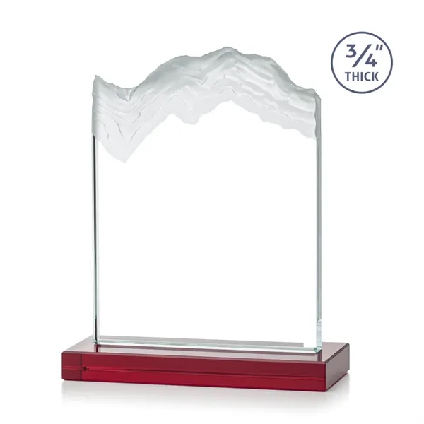 The stunning Kilimanjaro VividPrint™ award features deep carved and frosted peaks... from ASI 84592 St Regis Group / St Regis