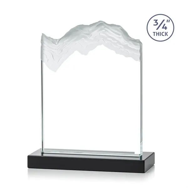 The stunning Kilimanjaro VividPrint™ award features deep carved and frosted peaks... from ASI 84592 St Regis Group / St Regis