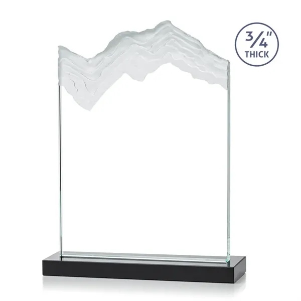 The stunning Kilimanjaro VividPrint™ award features deep carved and frosted peaks... from ASI 84592 St Regis Group / St Regis