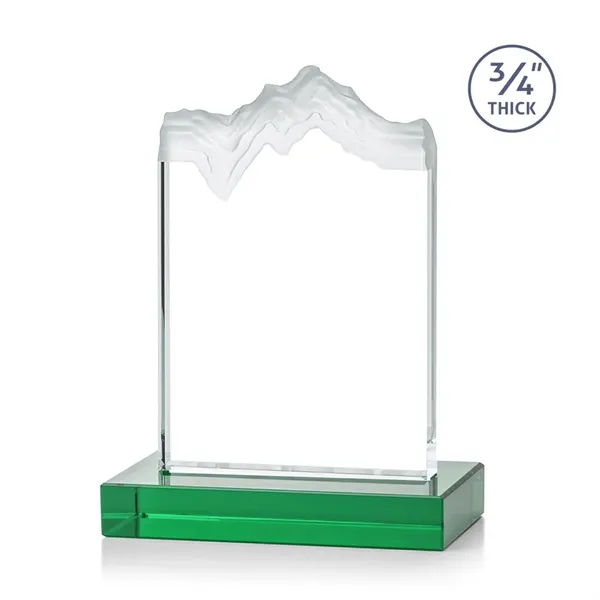 The stunning Kilimanjaro VividPrint™ award features deep carved and frosted peaks... from ASI 84592 St Regis Group / St Regis