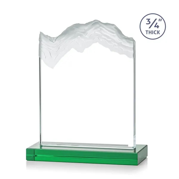 The stunning Kilimanjaro VividPrint™ award features deep carved and frosted peaks... from ASI 84592 St Regis Group / St Regis