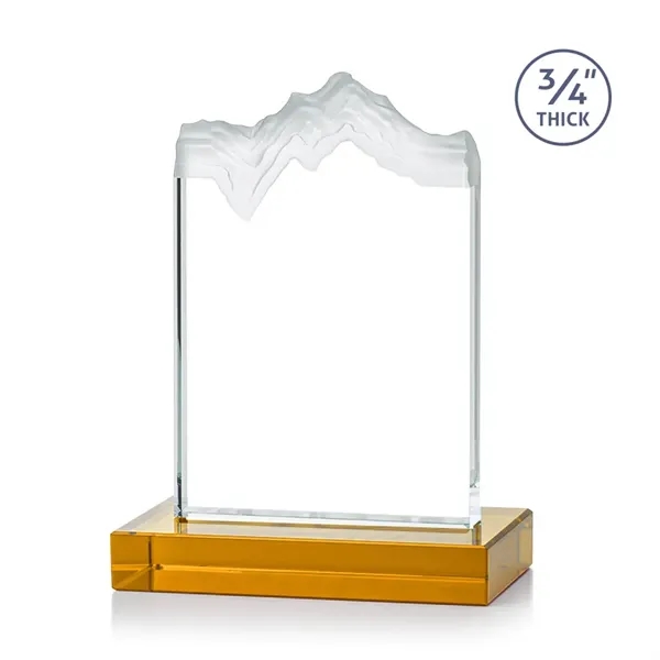 The stunning Kilimanjaro VividPrint™ award features deep carved and frosted peaks... from ASI 84592 St Regis Group / St Regis