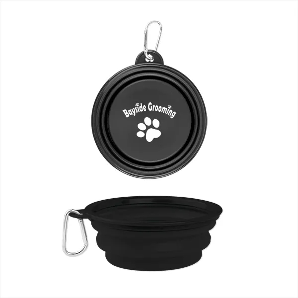 12 oz. silicone drink bowl for dogs with a collapsible design.... from ASI 98360 WOWLine / WOWLine®