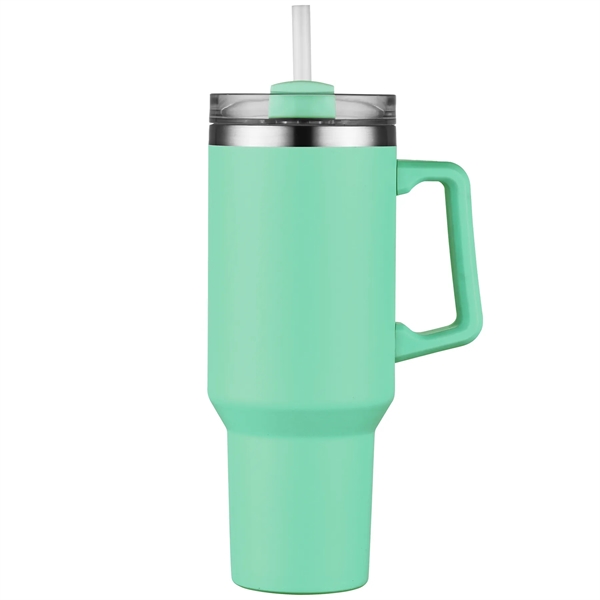 Double-wall, vacuum-insulated, stainless steel mug... from ASI 80060 VisionUSA