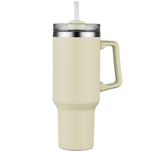 Double-wall, vacuum-insulated, stainless steel mug... from ASI 80060 VisionUSA