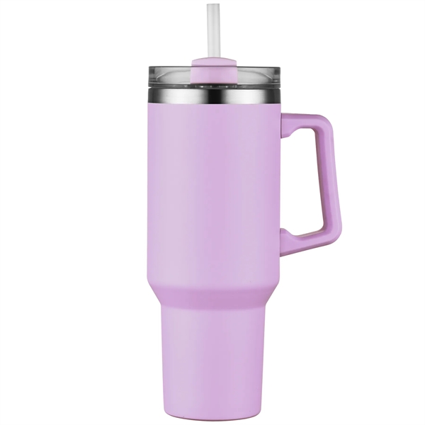 Double-wall, vacuum-insulated, stainless steel mug... from ASI 80060 VisionUSA