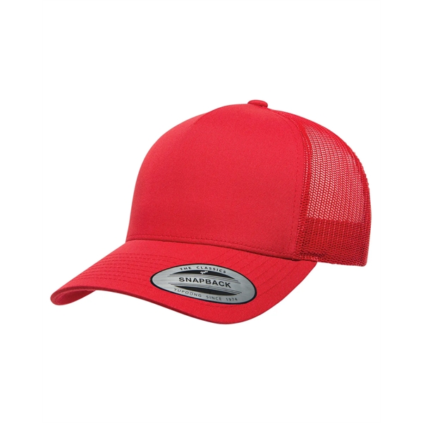 Yupoong adult 5-panel retro trucker cap with a 5-panel, structured, mid-profile... from ASI 34063 alphabroder