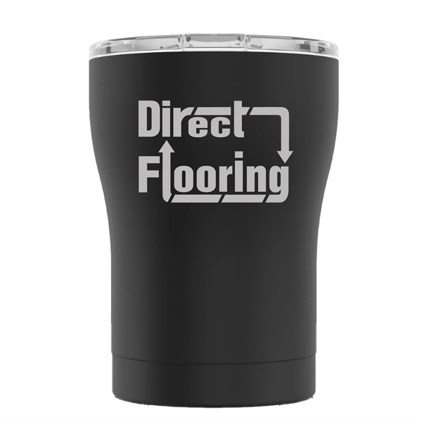 SIC 12 ounce triple wall-insulated stainless steel tumbler with sliding lid.... from ASI 74601 Calico