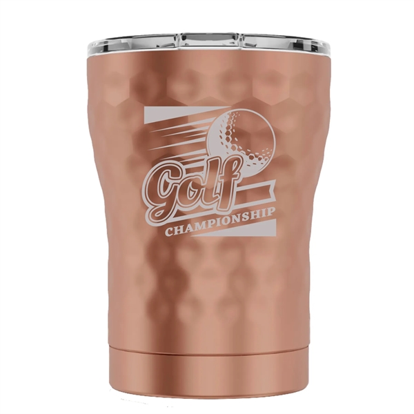 SIC 12 ounce triple wall-insulated stainless steel tumbler with sliding lid.... from ASI 74601 Calico