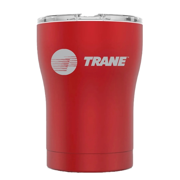 SIC 12 ounce triple wall-insulated stainless steel tumbler with sliding lid.... from ASI 74601 Calico