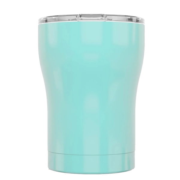 SIC 12 ounce triple wall-insulated stainless steel tumbler with sliding lid.... from ASI 74601 Calico