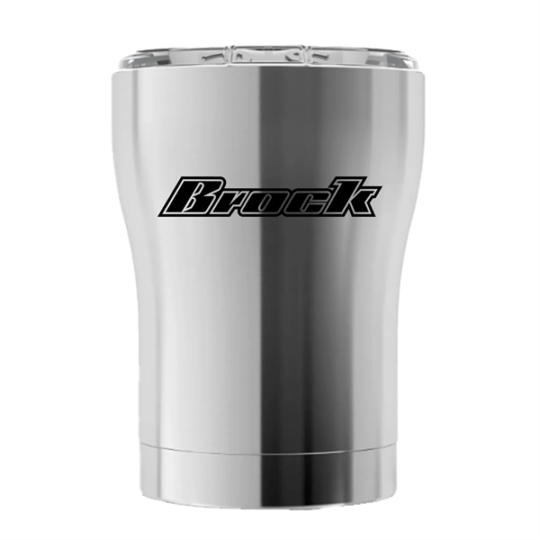 SIC 12 ounce triple wall-insulated stainless steel tumbler with sliding lid.... from ASI 74601 Calico