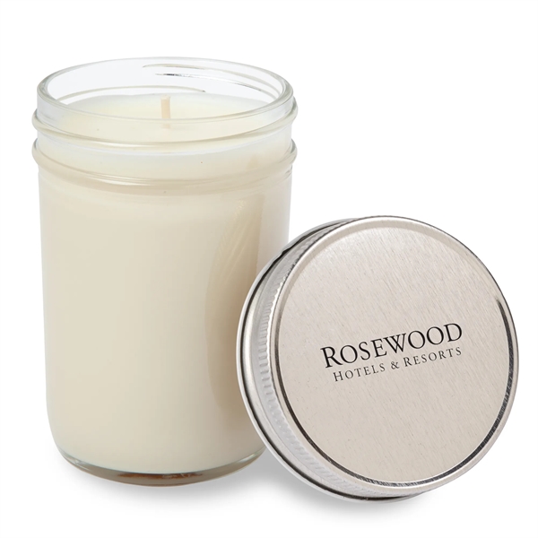 8 oz. aromatherapy wax candle comes in a glass jar with... from ASI 44900 NC Custom (CI/Lanco) / Lanco