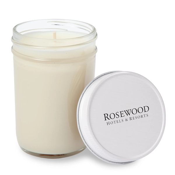 8 oz. aromatherapy wax candle comes in a glass jar with... from ASI 44900 NC Custom (CI/Lanco) / Lanco