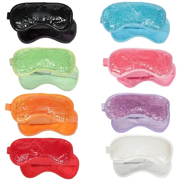 Push Eye Mask Hot/Cold Pack Aqua Pearls... from ASI 89971 Stuff A Mug