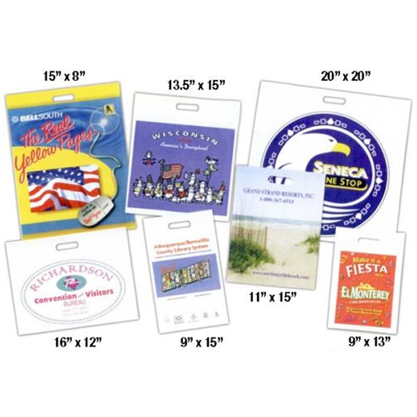 9" X 12" Take Home Bag - 1.75 mil.... from ASI 31570 Advantage Industries / AdVantage Line®