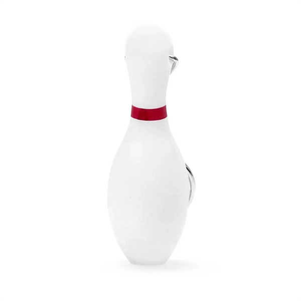 Miniature Plastic Bowling Pin Bottle Opener Keychain... from ASI 31517 Admart Products / Admart Line