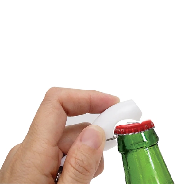 Miniature Plastic Bowling Pin Bottle Opener Keychain... from ASI 31517 Admart Products / Admart Line