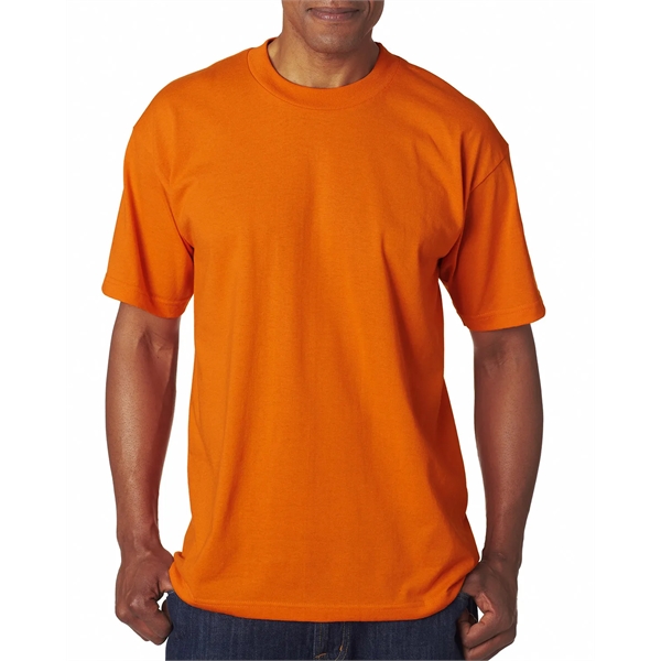 Bayside adult T-shirt with open-end yarn, a full cut, shoulder-to-shoulder taping,... from ASI 34063 alphabroder