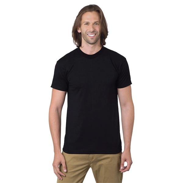 Bayside adult T-shirt with open-end yarn, a full cut, shoulder-to-shoulder taping,... from ASI 34063 alphabroder
