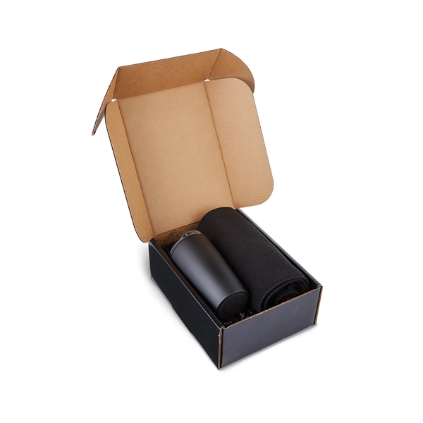 Gift set with a kraft gift box, 20-ounce insulated bottle, and... from ASI 79530 Prime Line